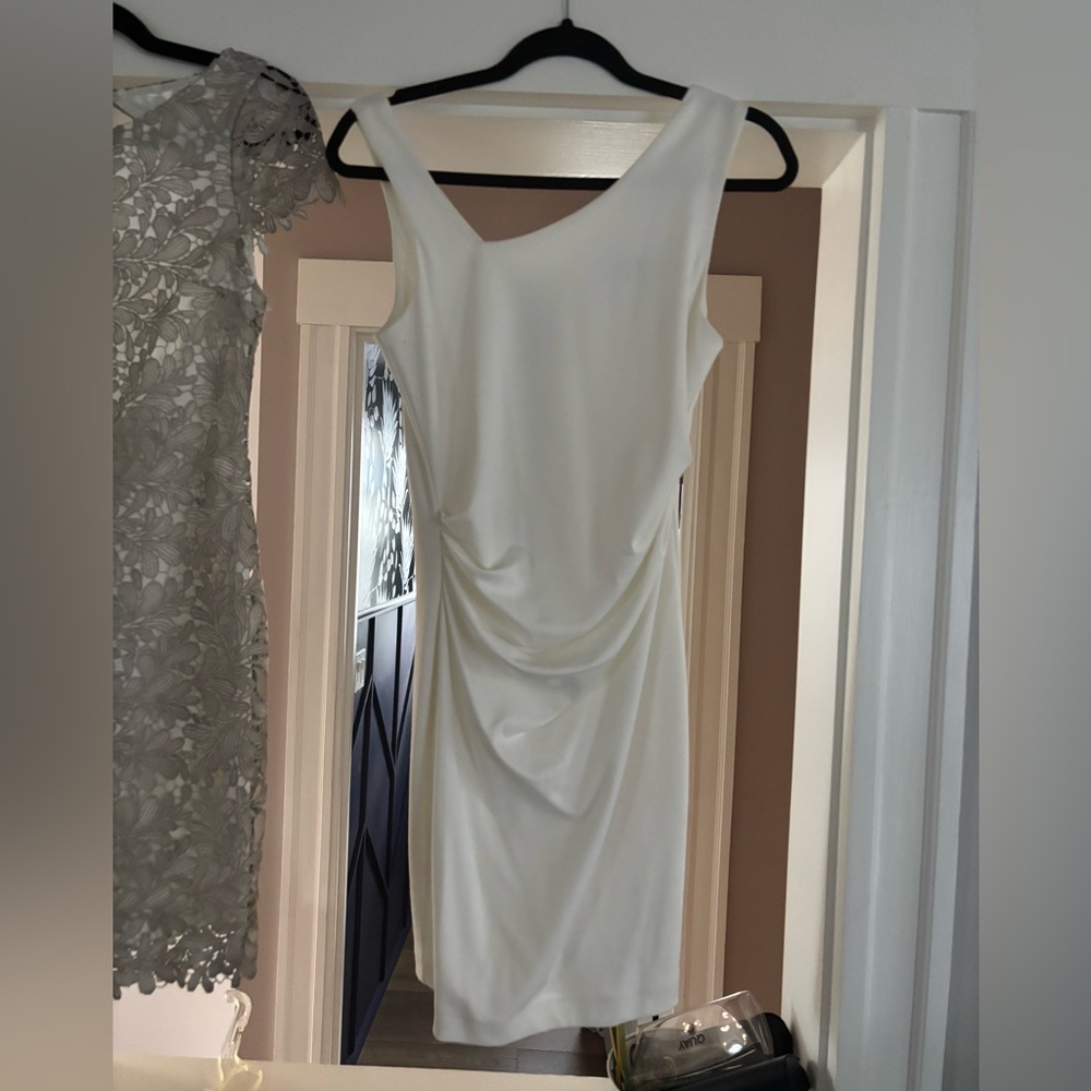 White Sleeveless Dress